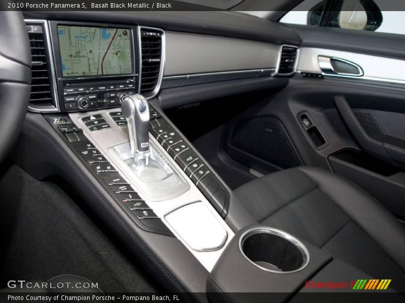 Basalt Black Metallic / Black 2010 Porsche Panamera S