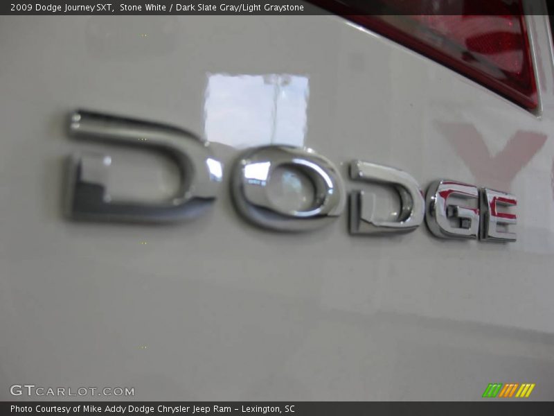 Stone White / Dark Slate Gray/Light Graystone 2009 Dodge Journey SXT