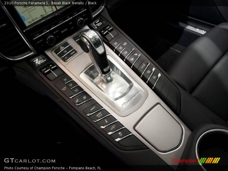 Basalt Black Metallic / Black 2010 Porsche Panamera S