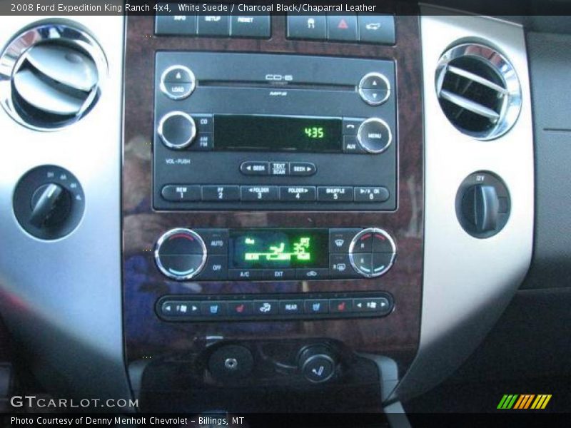 White Suede / Charcoal Black/Chaparral Leather 2008 Ford Expedition King Ranch 4x4