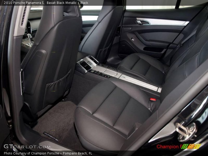 Basalt Black Metallic / Black 2010 Porsche Panamera S