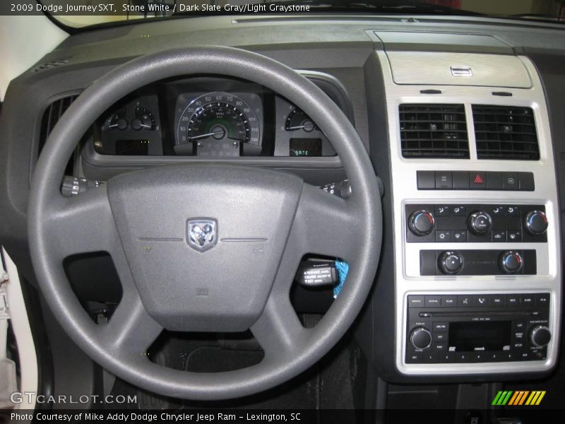 Stone White / Dark Slate Gray/Light Graystone 2009 Dodge Journey SXT