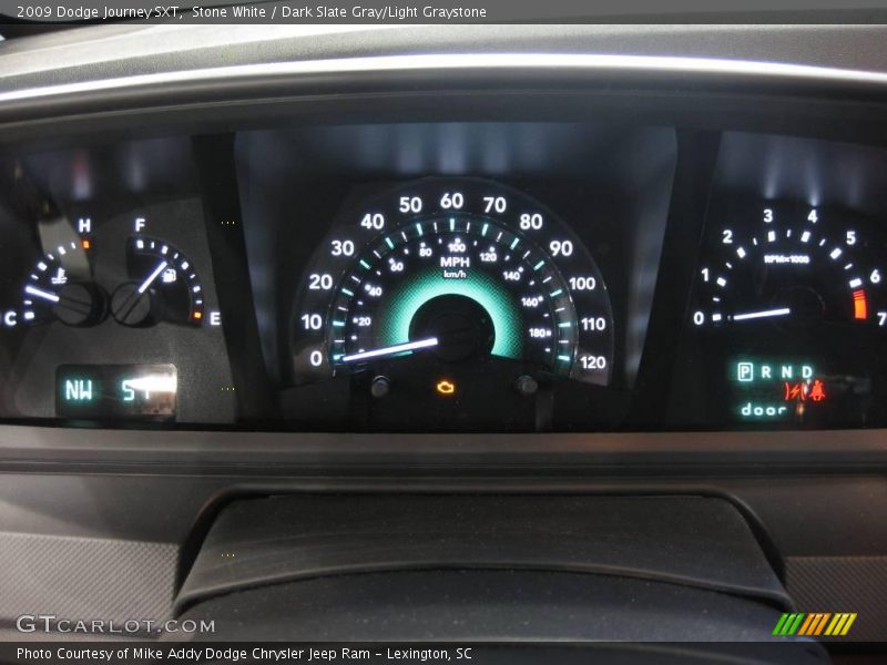 Stone White / Dark Slate Gray/Light Graystone 2009 Dodge Journey SXT