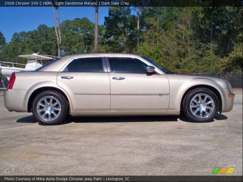 Light Sandstone Metallic / Dark Slate Gray 2008 Chrysler 300 C HEMI