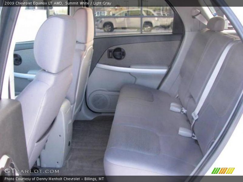 Summit White / Light Gray 2009 Chevrolet Equinox LT AWD