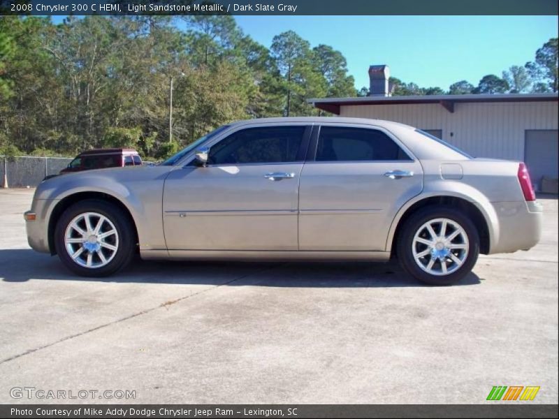 Light Sandstone Metallic / Dark Slate Gray 2008 Chrysler 300 C HEMI