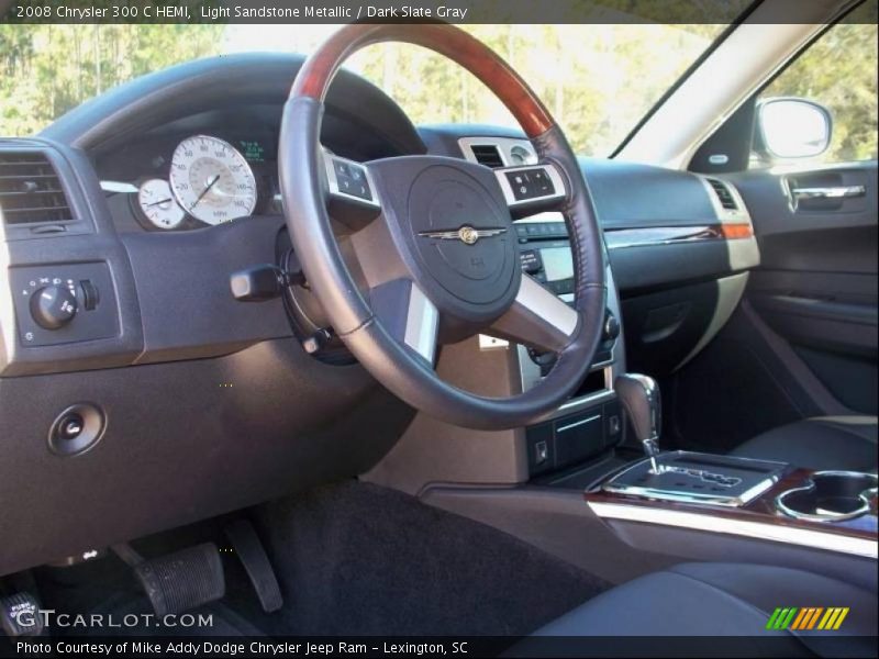 Light Sandstone Metallic / Dark Slate Gray 2008 Chrysler 300 C HEMI