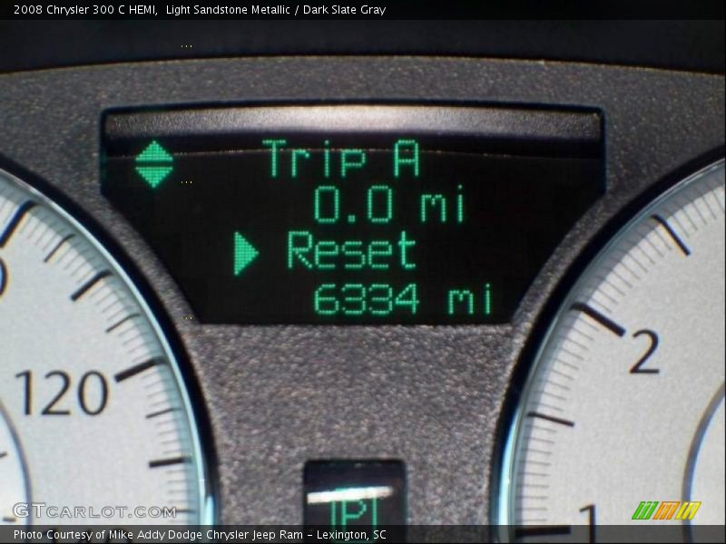 Light Sandstone Metallic / Dark Slate Gray 2008 Chrysler 300 C HEMI