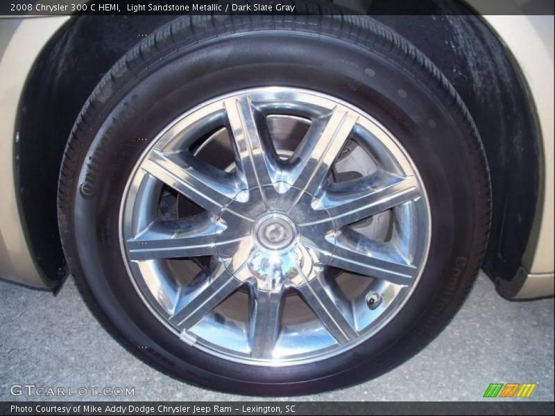 Light Sandstone Metallic / Dark Slate Gray 2008 Chrysler 300 C HEMI