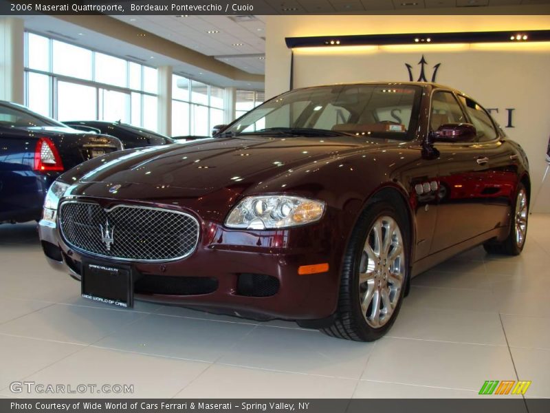 Bordeaux Pontevecchio / Cuoio 2006 Maserati Quattroporte