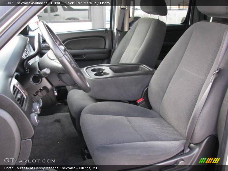Silver Birch Metallic / Ebony 2007 Chevrolet Avalanche LT 4WD