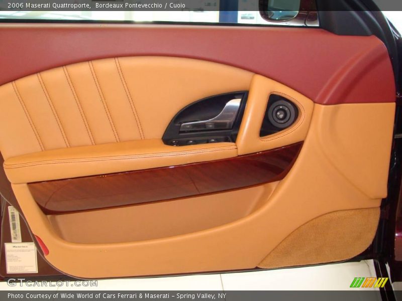 Bordeaux Pontevecchio / Cuoio 2006 Maserati Quattroporte
