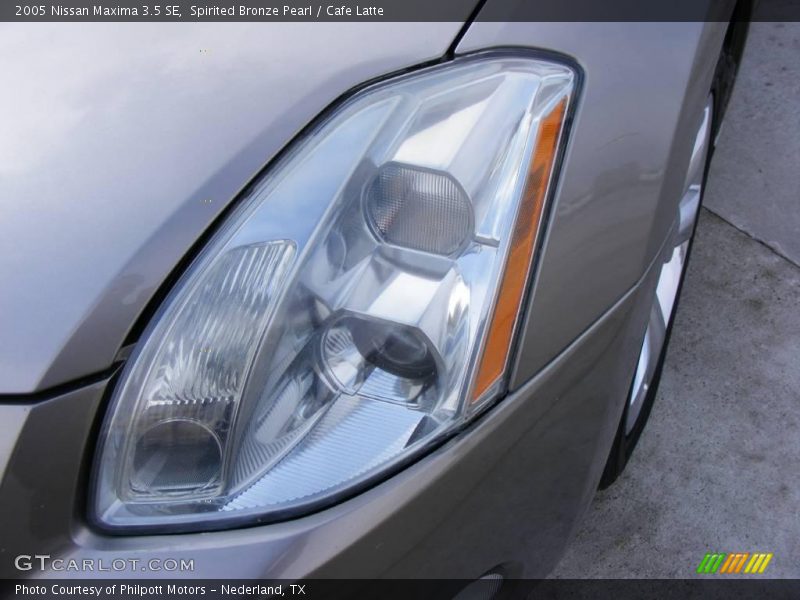 Spirited Bronze Pearl / Cafe Latte 2005 Nissan Maxima 3.5 SE