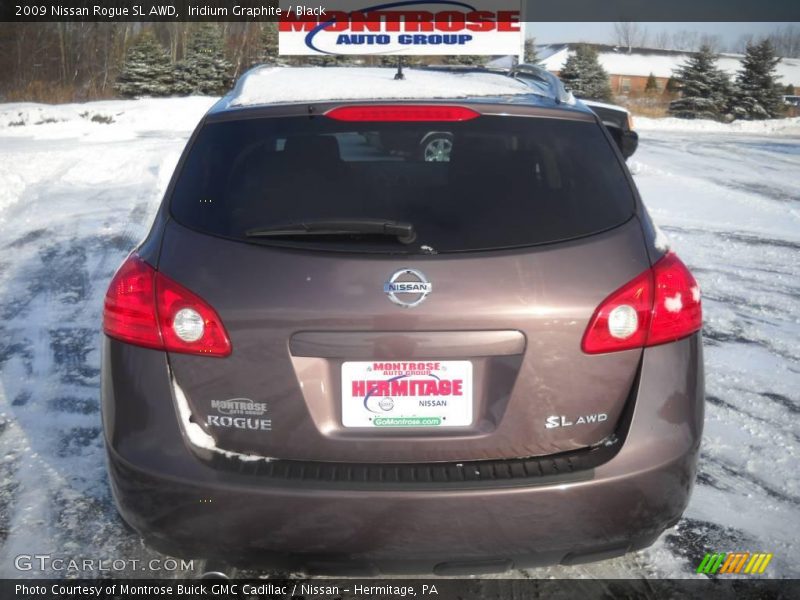 Iridium Graphite / Black 2009 Nissan Rogue SL AWD