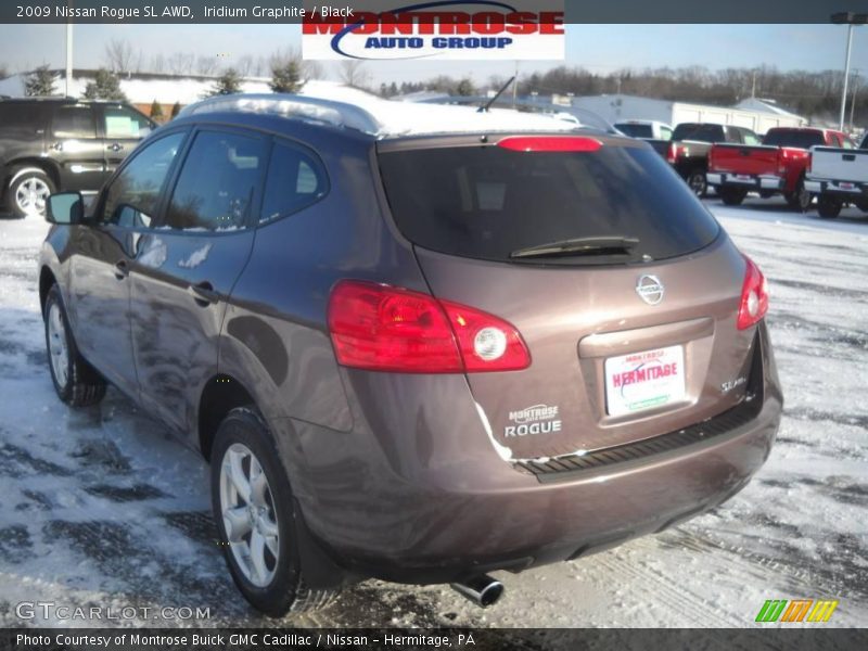 Iridium Graphite / Black 2009 Nissan Rogue SL AWD