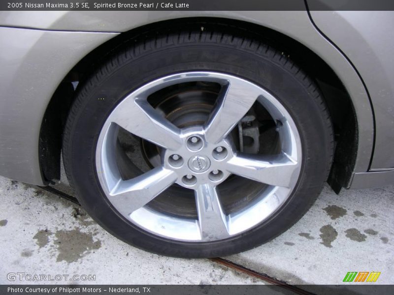 Spirited Bronze Pearl / Cafe Latte 2005 Nissan Maxima 3.5 SE