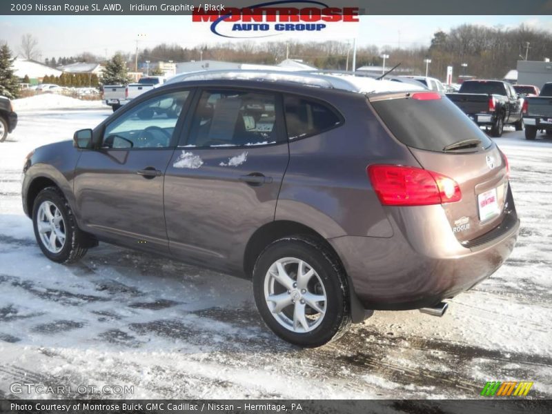 Iridium Graphite / Black 2009 Nissan Rogue SL AWD
