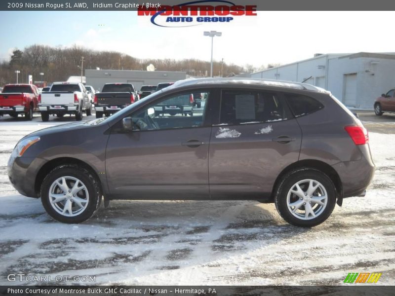 Iridium Graphite / Black 2009 Nissan Rogue SL AWD