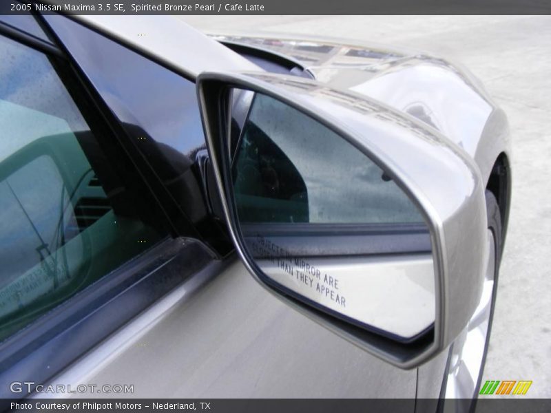Spirited Bronze Pearl / Cafe Latte 2005 Nissan Maxima 3.5 SE