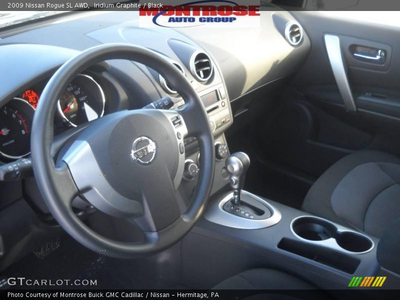 Iridium Graphite / Black 2009 Nissan Rogue SL AWD