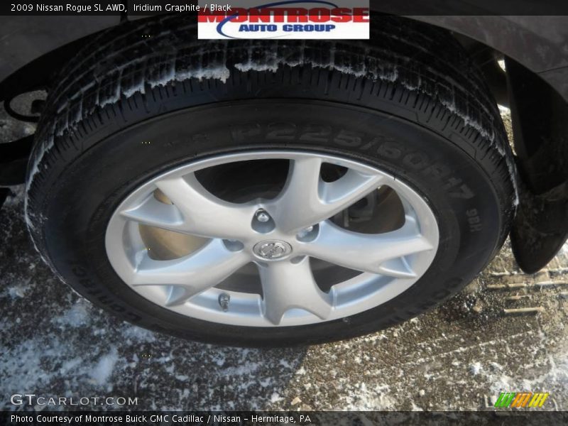 Iridium Graphite / Black 2009 Nissan Rogue SL AWD