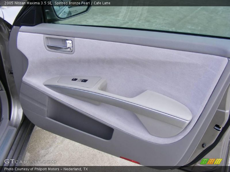 Spirited Bronze Pearl / Cafe Latte 2005 Nissan Maxima 3.5 SE