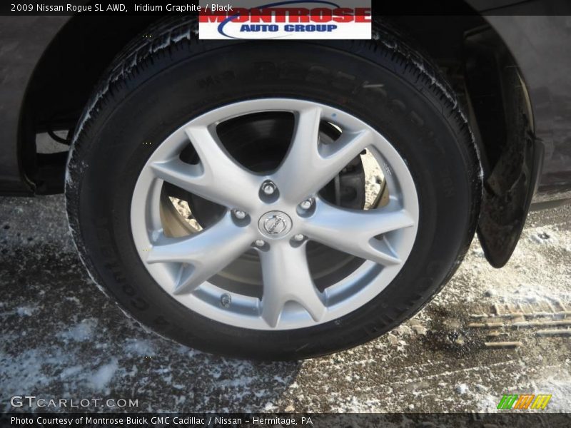Iridium Graphite / Black 2009 Nissan Rogue SL AWD