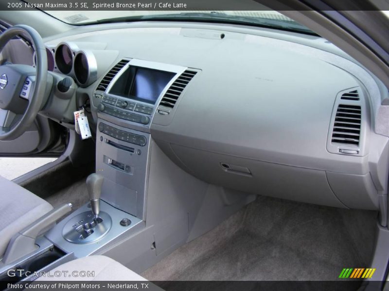 Spirited Bronze Pearl / Cafe Latte 2005 Nissan Maxima 3.5 SE