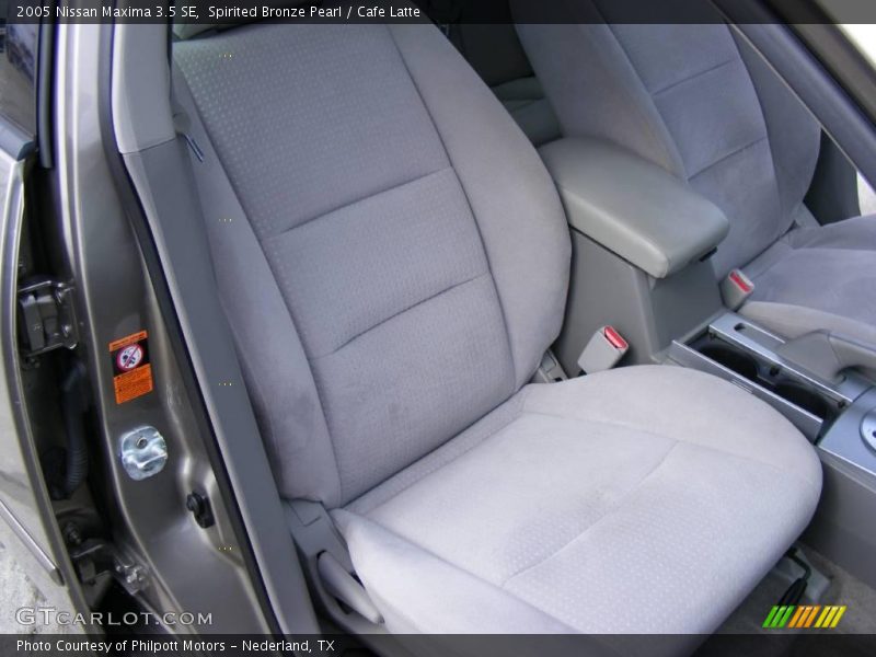 Spirited Bronze Pearl / Cafe Latte 2005 Nissan Maxima 3.5 SE