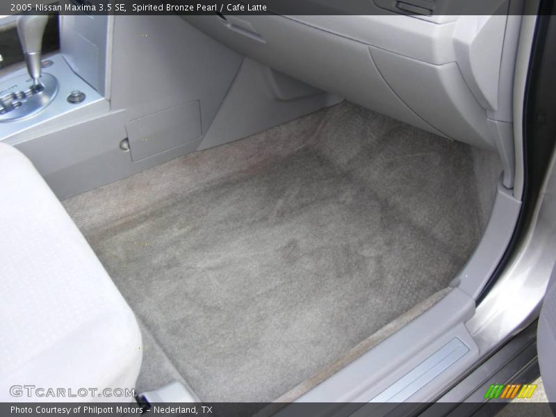 Spirited Bronze Pearl / Cafe Latte 2005 Nissan Maxima 3.5 SE