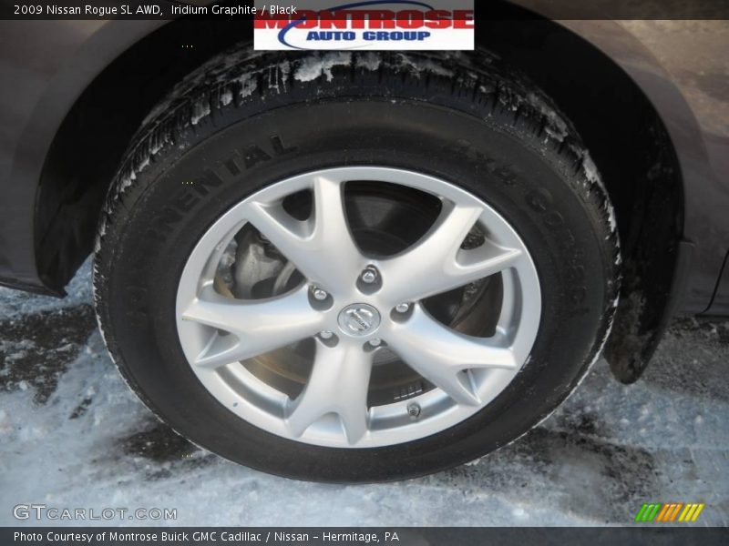 Iridium Graphite / Black 2009 Nissan Rogue SL AWD
