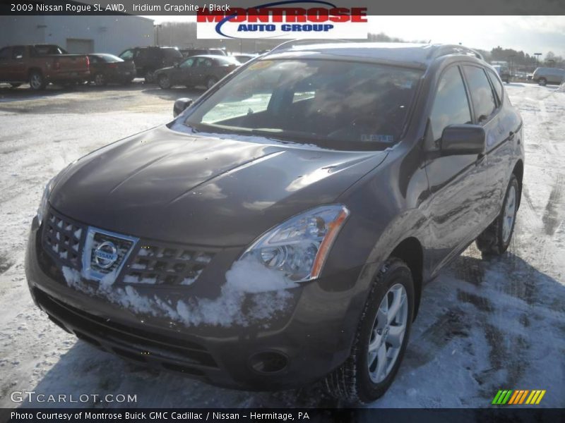 Iridium Graphite / Black 2009 Nissan Rogue SL AWD