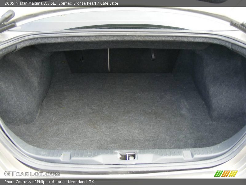 Spirited Bronze Pearl / Cafe Latte 2005 Nissan Maxima 3.5 SE