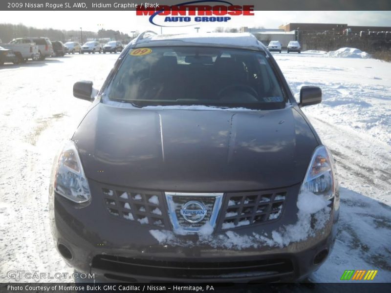 Iridium Graphite / Black 2009 Nissan Rogue SL AWD