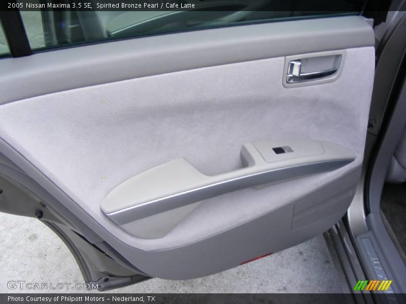 Spirited Bronze Pearl / Cafe Latte 2005 Nissan Maxima 3.5 SE