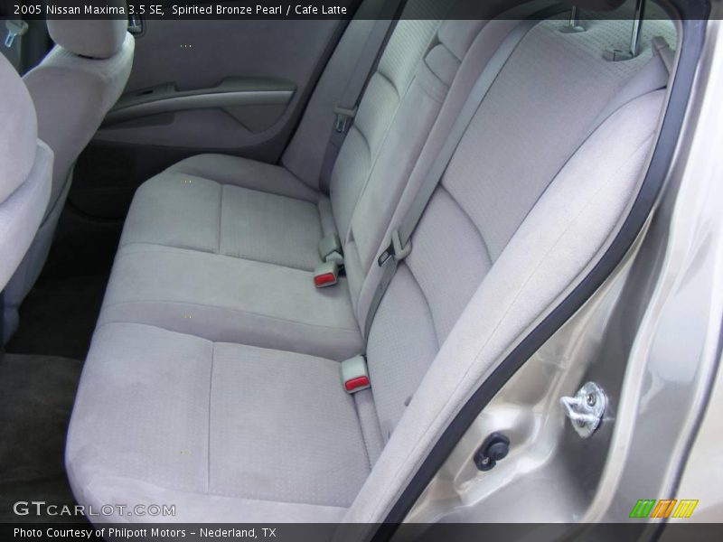 Spirited Bronze Pearl / Cafe Latte 2005 Nissan Maxima 3.5 SE