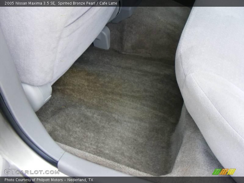 Spirited Bronze Pearl / Cafe Latte 2005 Nissan Maxima 3.5 SE