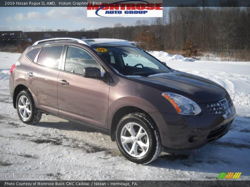 Iridium Graphite / Black 2009 Nissan Rogue SL AWD