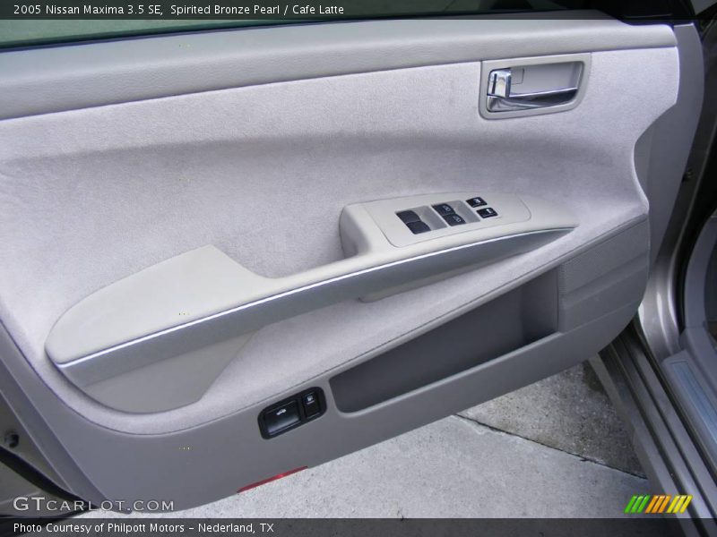Spirited Bronze Pearl / Cafe Latte 2005 Nissan Maxima 3.5 SE