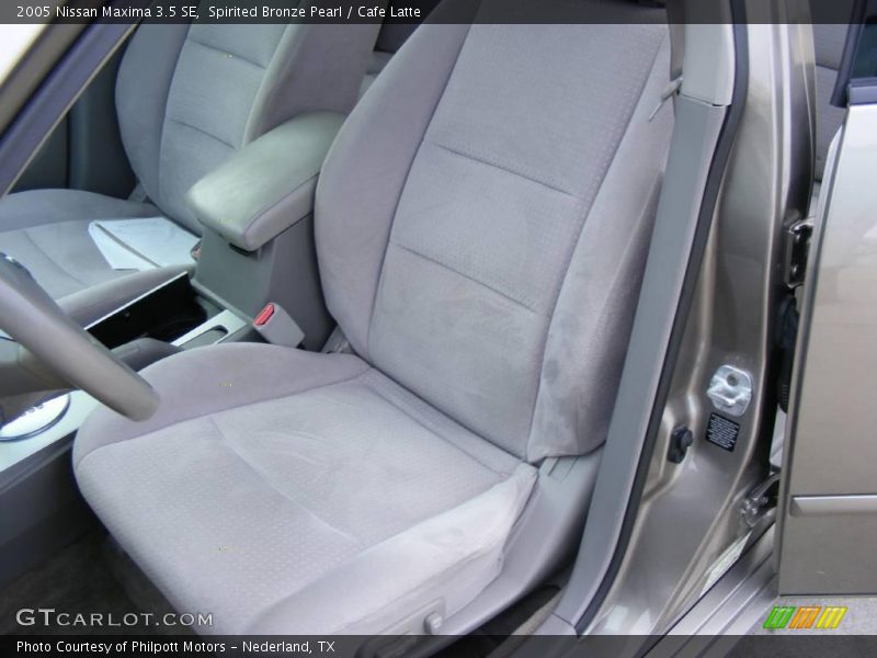 Spirited Bronze Pearl / Cafe Latte 2005 Nissan Maxima 3.5 SE