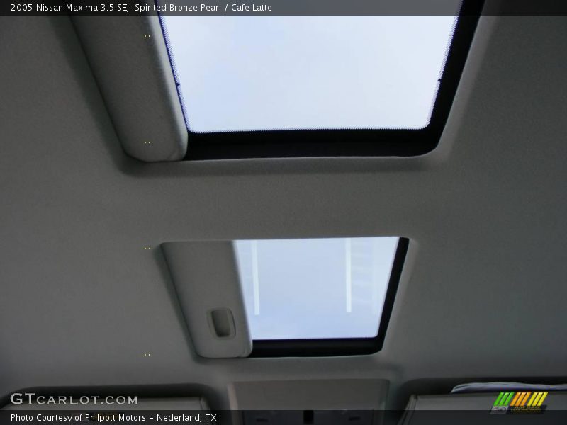 Spirited Bronze Pearl / Cafe Latte 2005 Nissan Maxima 3.5 SE