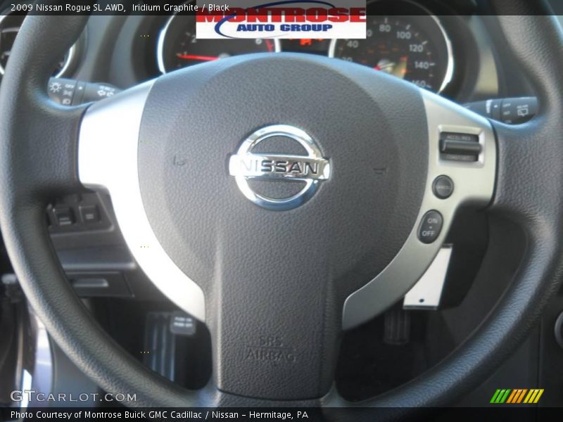 Iridium Graphite / Black 2009 Nissan Rogue SL AWD