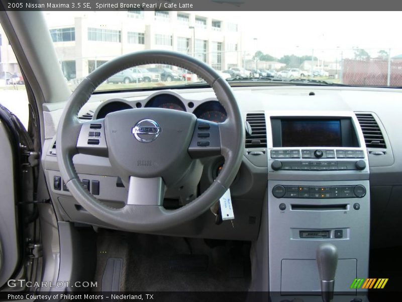 Spirited Bronze Pearl / Cafe Latte 2005 Nissan Maxima 3.5 SE