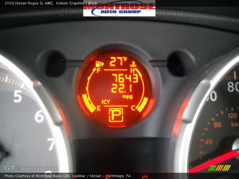 Iridium Graphite / Black 2009 Nissan Rogue SL AWD