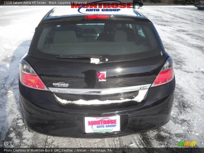 Black Sapphire / Charcoal 2008 Saturn Astra XR Sedan
