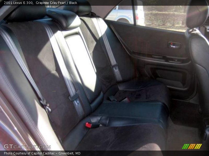 Graphite Gray Pearl / Black 2001 Lexus IS 300