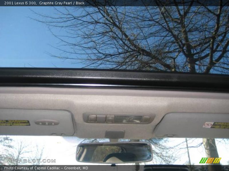 Graphite Gray Pearl / Black 2001 Lexus IS 300