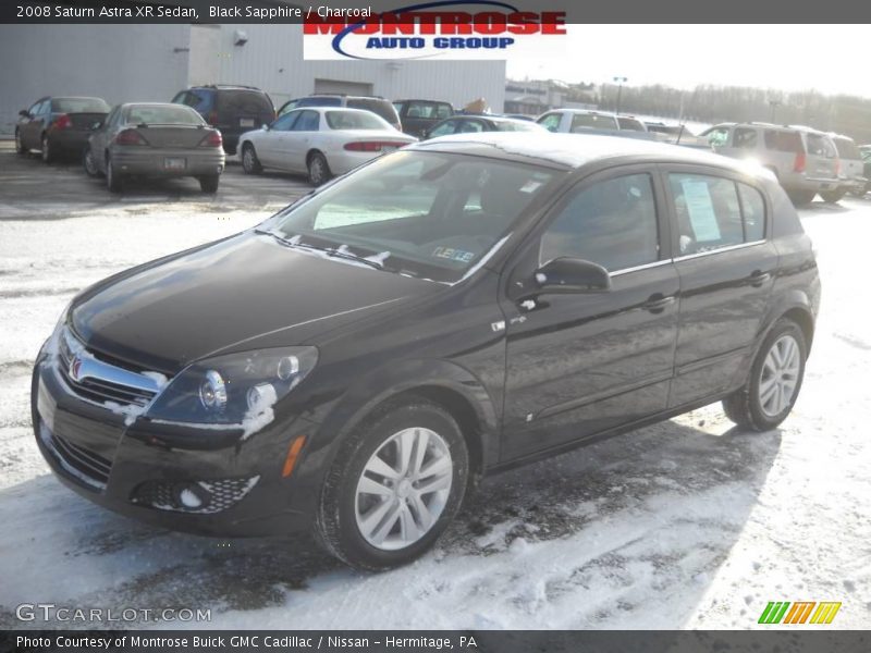 Black Sapphire / Charcoal 2008 Saturn Astra XR Sedan