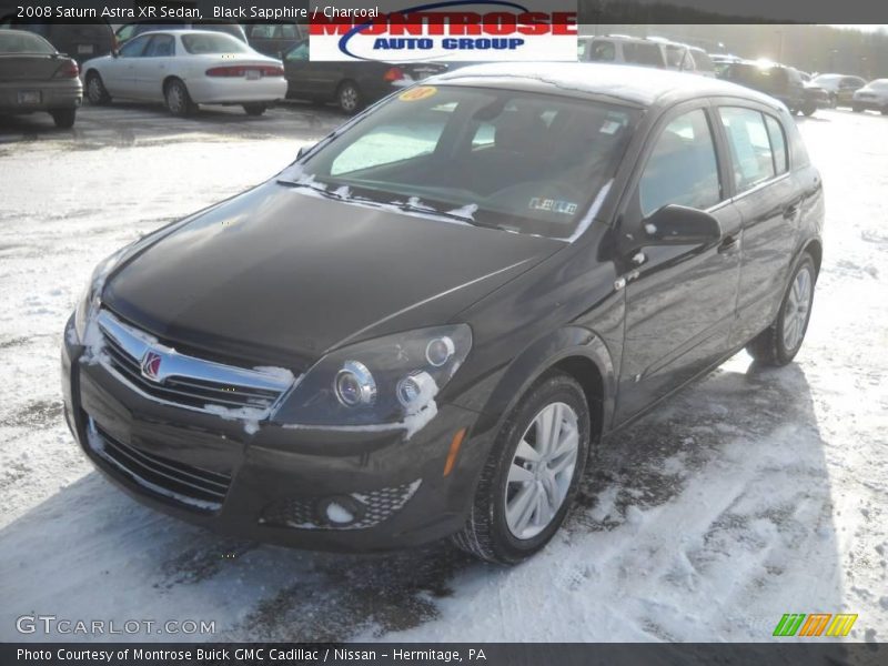 Black Sapphire / Charcoal 2008 Saturn Astra XR Sedan