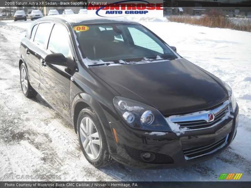Black Sapphire / Charcoal 2008 Saturn Astra XR Sedan